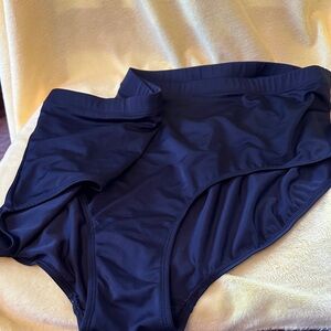 Black High-Waisted Bikini Bottoms